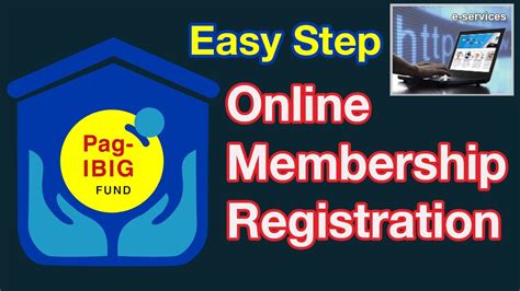 pag ibig registration online|pag ibig online registration application.